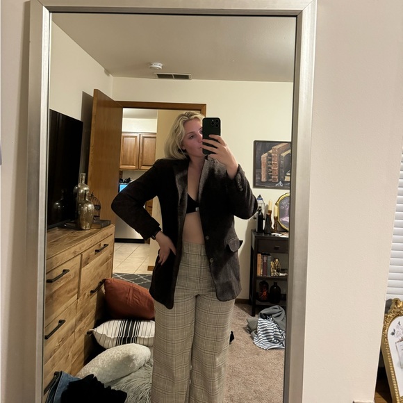 Redwood and Ross Brown 100% Wool Blazer - Picture 9 of 11